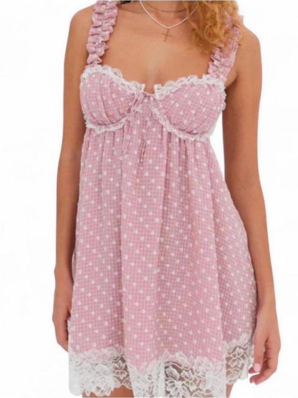 For Love And Lemons Melanie mini dress